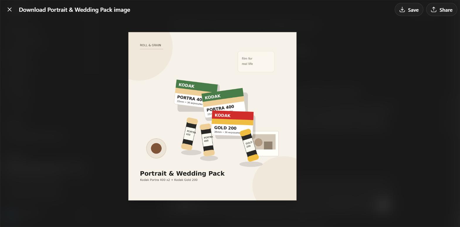 Portrait & Wedding Pack